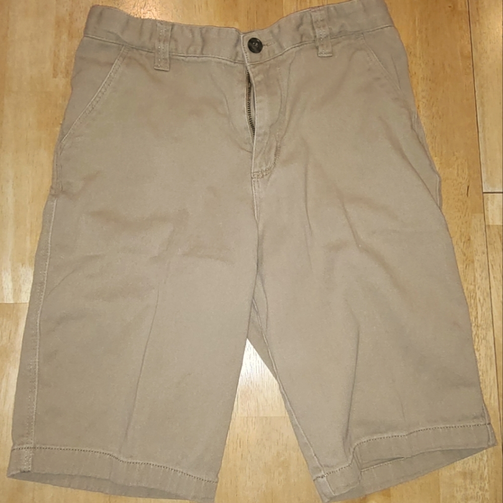 Wonder Nation Boy's Khaki Shorts Size 18